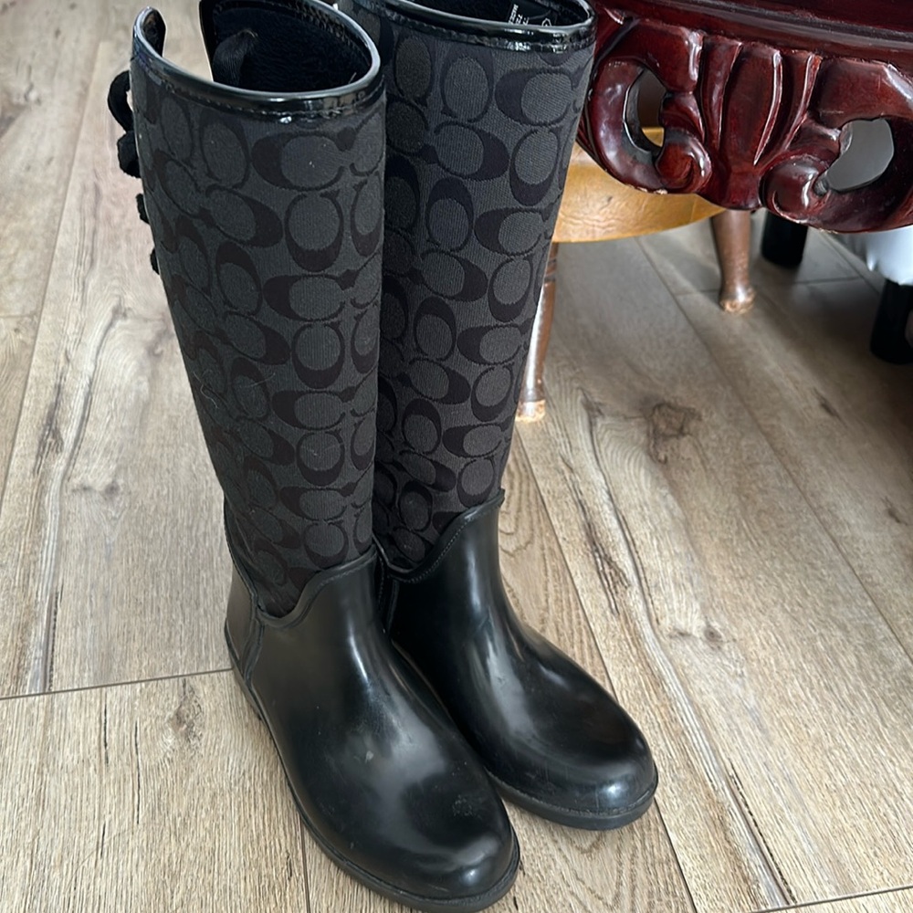 Coach Rain Boots